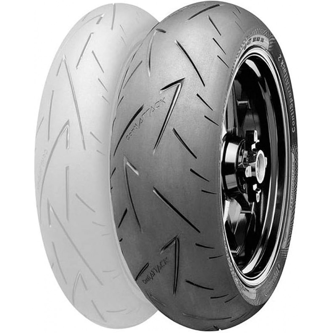 Continental 160/60ZR17 ContiSportAttack2 Motosiklet Arka Lastiği Continental 160/60ZR17 ContiSportAttack2 Motosiklet Arka Lastiği