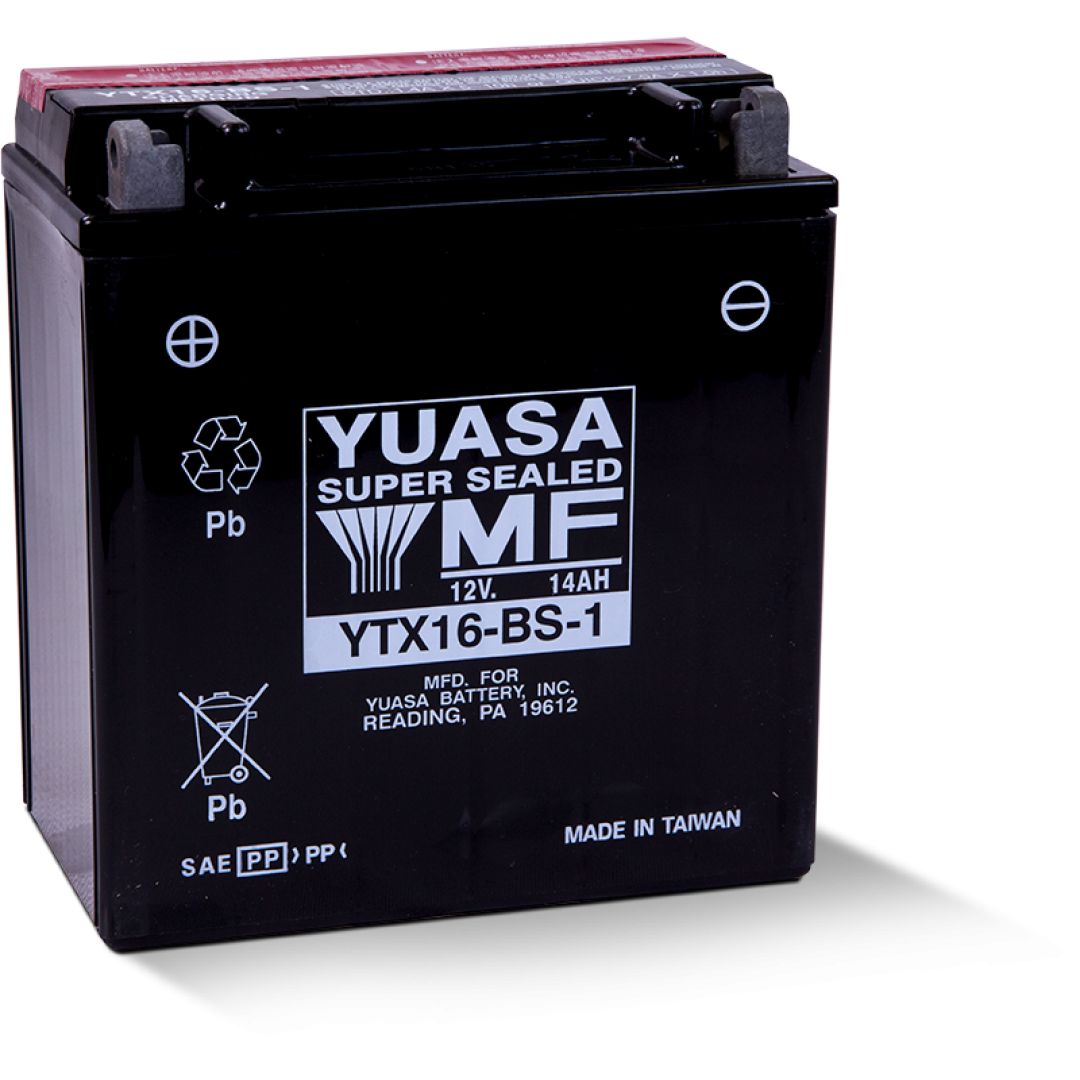 Yuasa YTX16-BS-1 12V14 AH Bakımsız Motosiklet ve ATV Aküsü