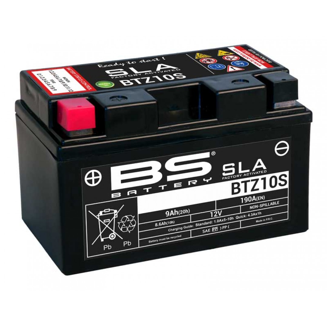 BS BTZ10S  (SLA) 12V8.6AH Bakımsız Jel Akü