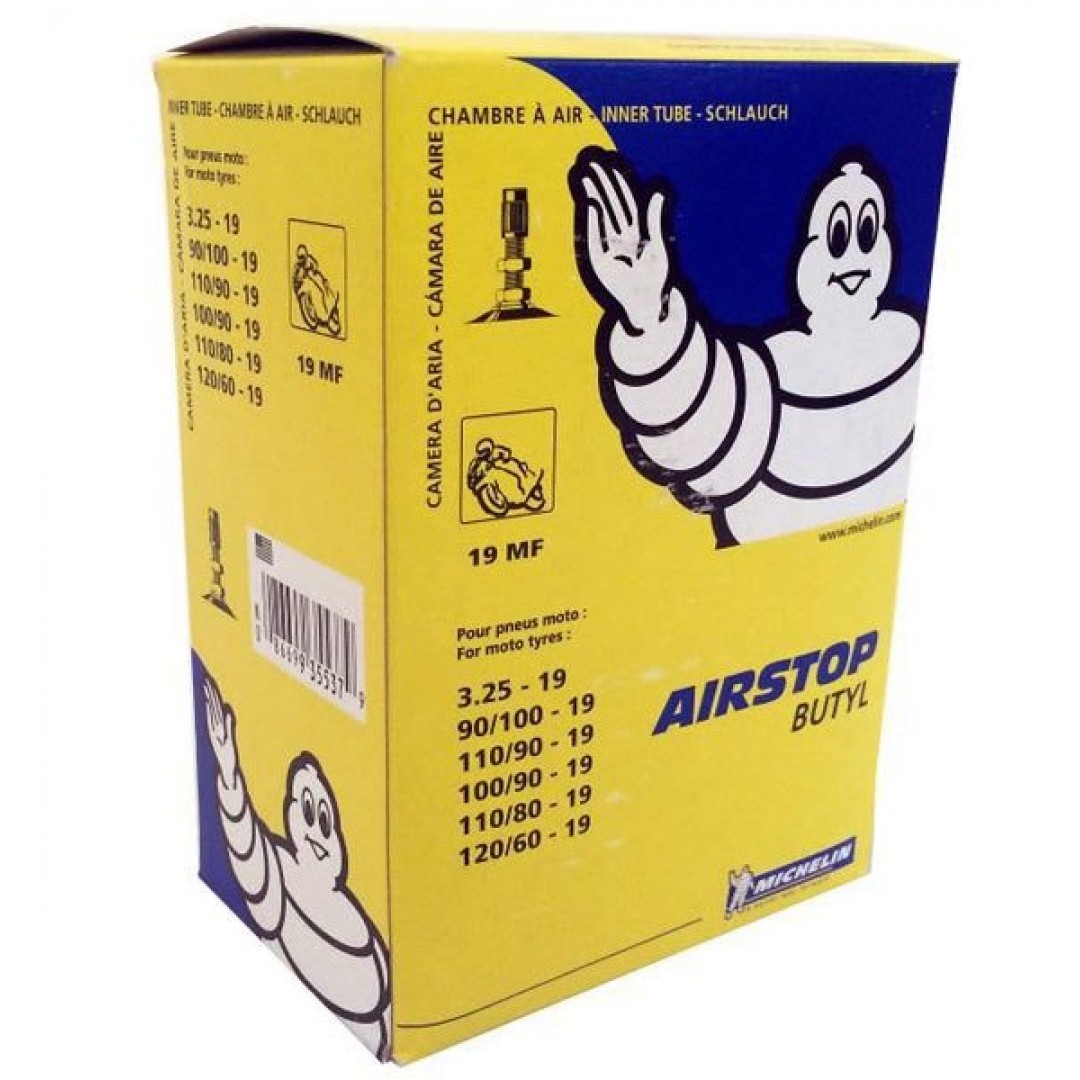 Michelin Airstop 19MF 110/80-19 İç Lastik Innner Tube Valve