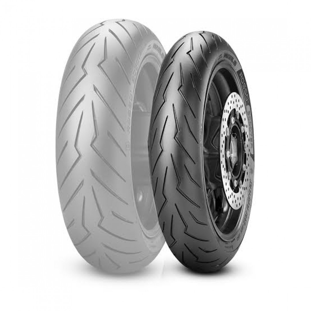 Pirelli 120/80-14 58S TL Diablo Rosso Scooter Ön Motosiklet Lastiği (2017)