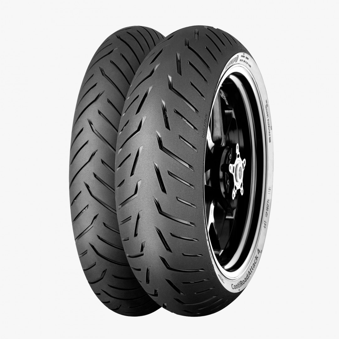 Continental Set 120/70ZR17 ve 160/60ZR17 ContiRoadAttack 4 Ön Arka