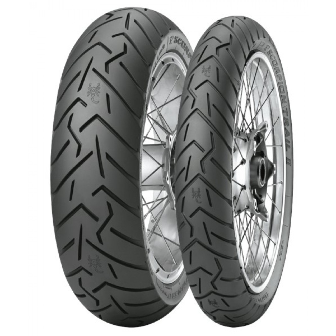 Pirelli Set 120/70R19 ve 170/60R17 Scorpion Trail II Ön Arka Takım