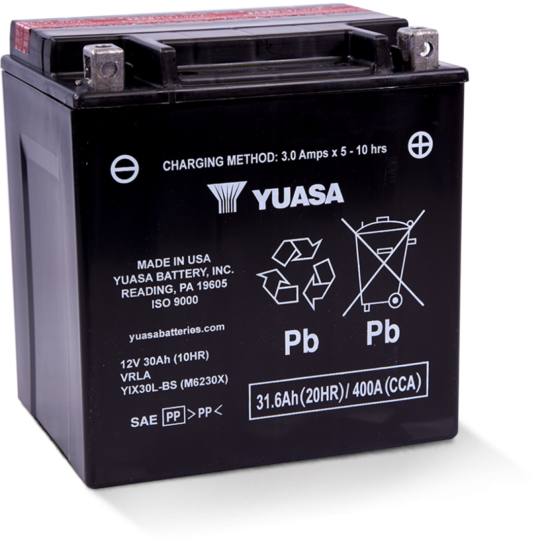 Yuasa YIX30L-BS 12V30 AH Bakımsız Motosiklet ve ATV Aküsü