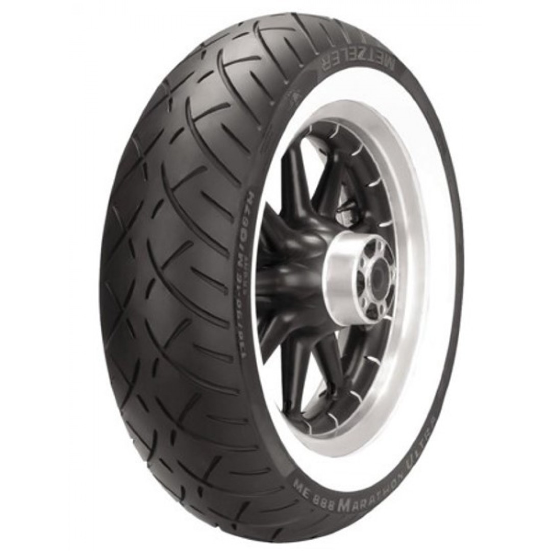 Metzeler 130/90B16 ME888 Marathon Ultra 73H Rainf. TL WW Beyaz Yanaklı