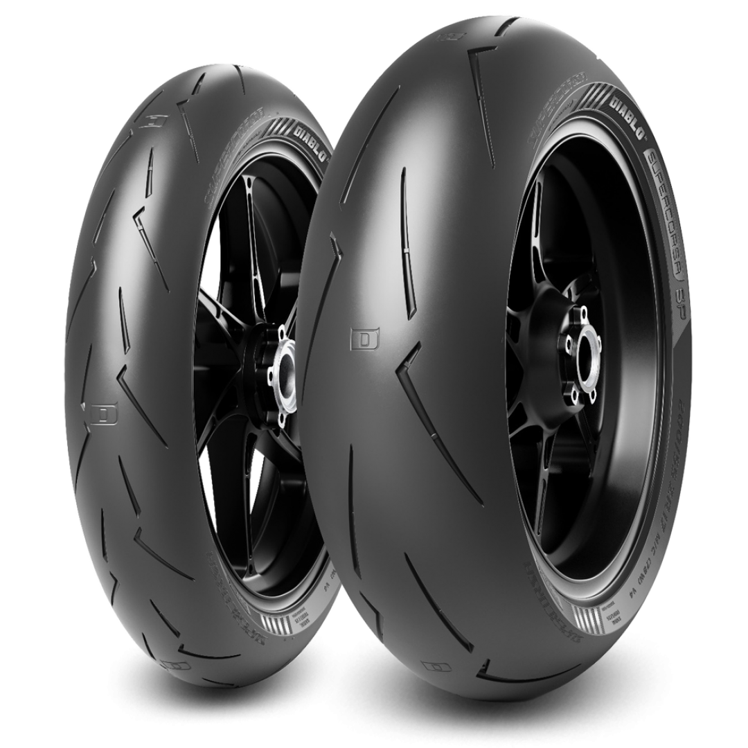 Pirelli Set 110/70ZR17 ve 150/60ZR17 Diablo Supercorsa SP V4 Ön Arka Takım