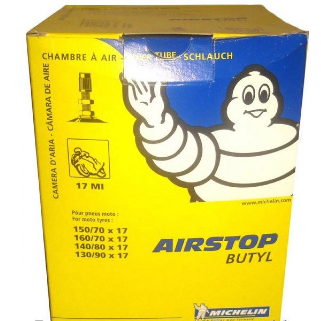 Michelin Airstop 17MI 130/90-17 İç Lastik Innner Tube Valve