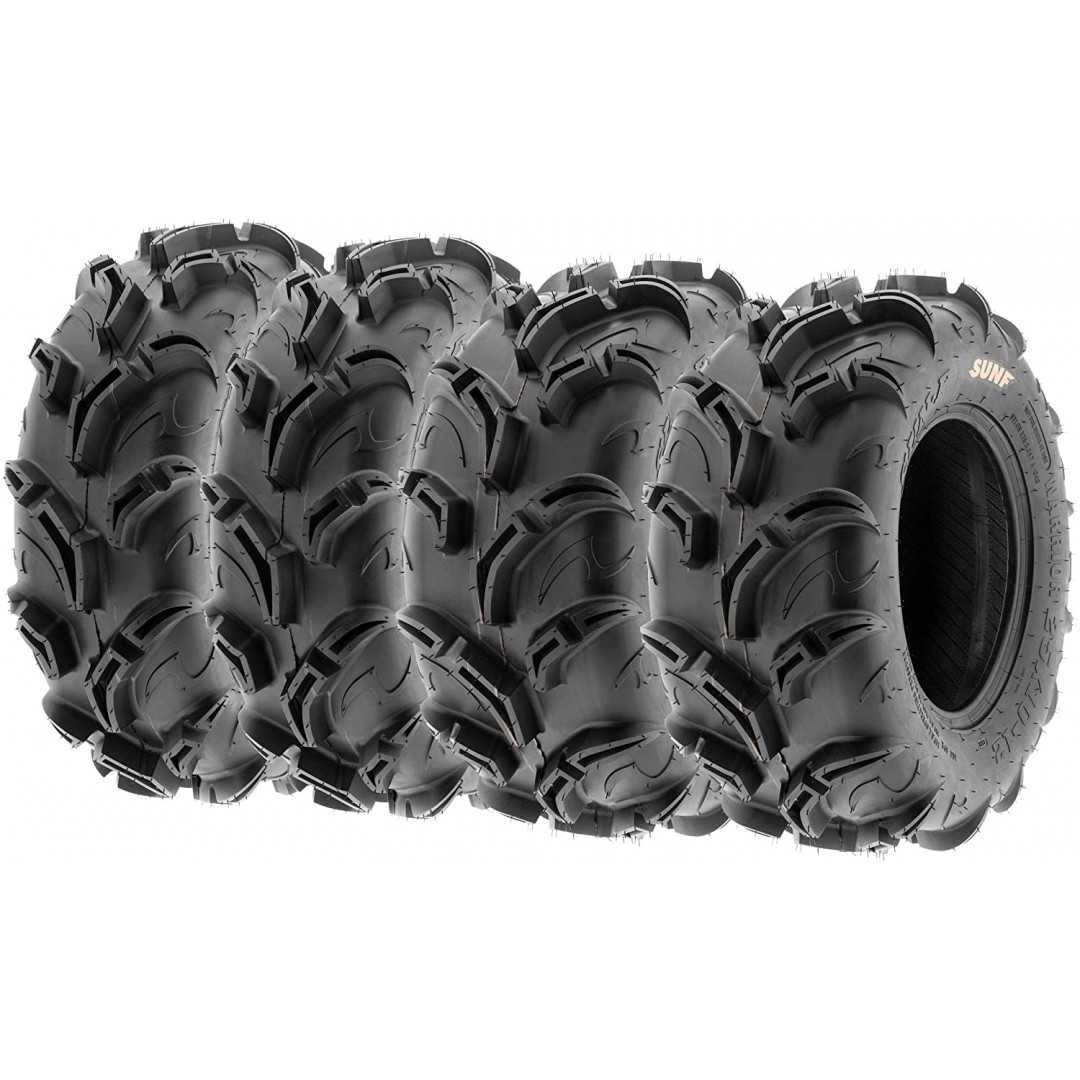SunF Set 27x9-14 ve 27X11-14 A048 Warrior ATV-UTV Lastik Takımı Ön-Arka