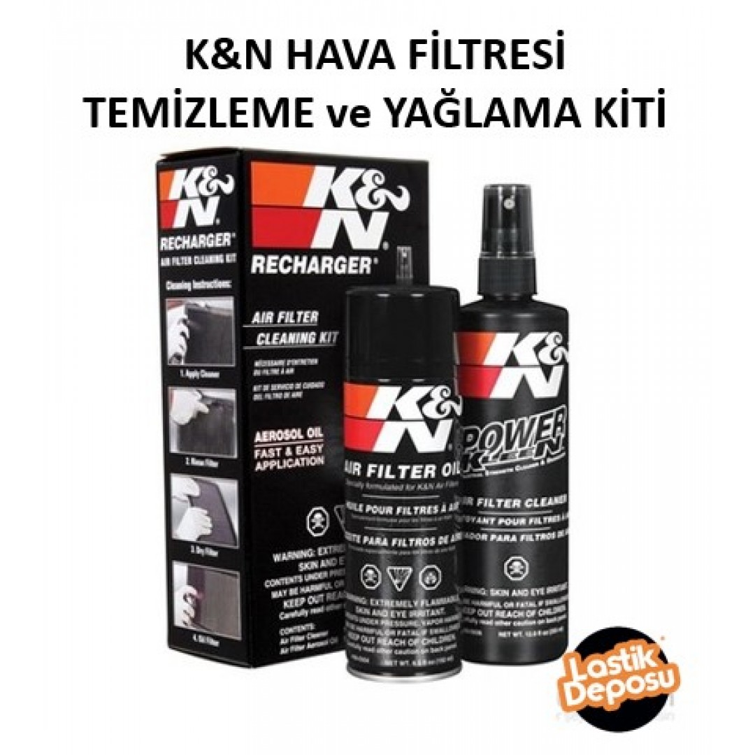 K&N Filtre Bakım Seti Temizleme ve Yağlama Kiti (12 oz. Filter Clener) 99-5000