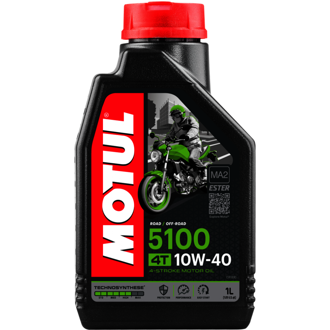 Motul Motosiklet Motor Yağı 10W40 4T 5100 TECHNOSYNTHESE 1L