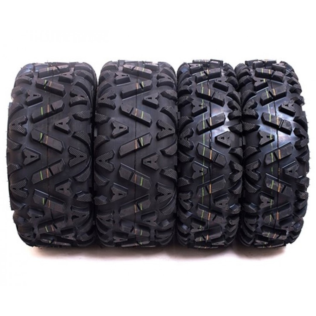 SunF Set 26x8-12 ve 26X10-12 A033 Power ATV-UTV Lastik Takımı Ön-Arka
