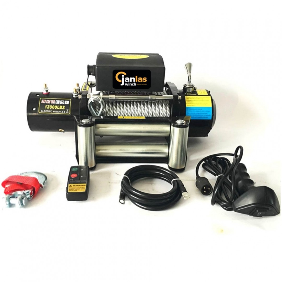 Janlas Extreme 13000 LB 12V Çelik Halat 4x4 Offroad Vinç