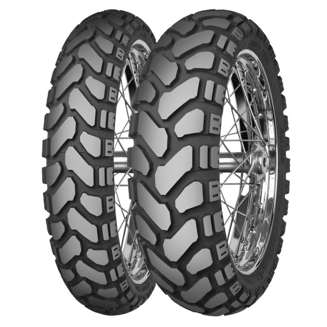 Mitas Set 90/90B21 54H ve 140/80B17 69H E07 Endruo Trail Ön Arka Takım