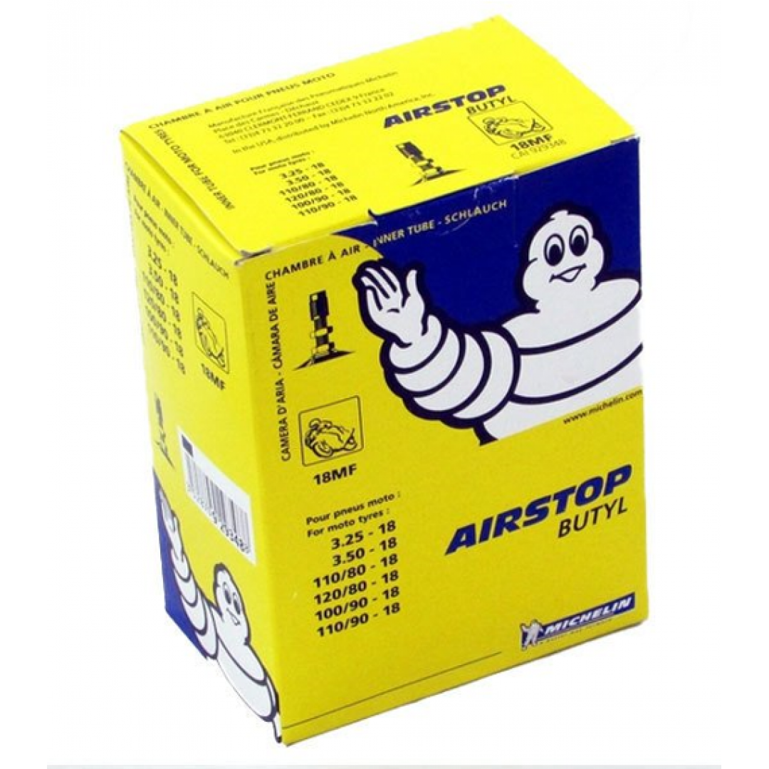 Michelin Airstop 18MF 120/80-18 İç Lastik Innner Tube Valve