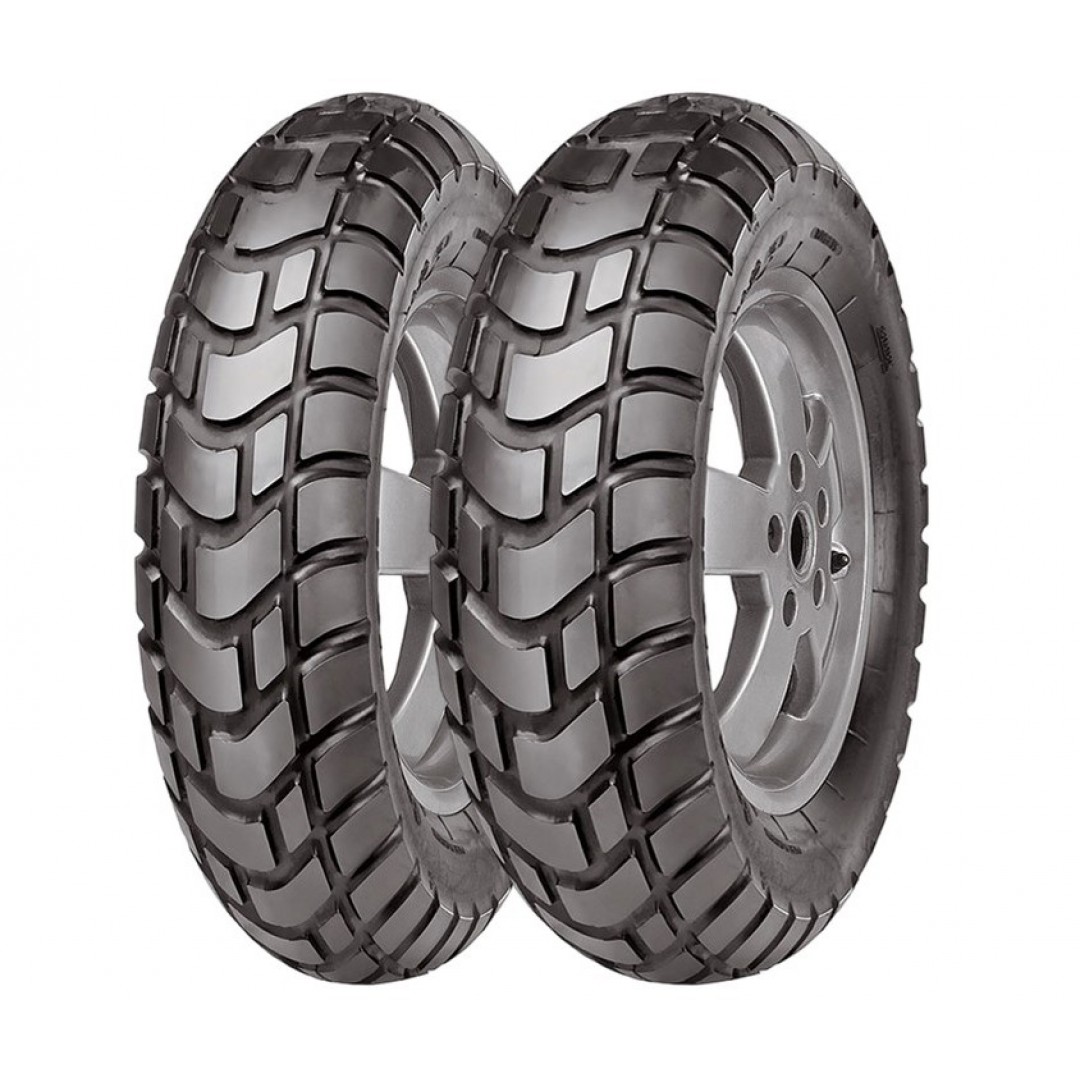 Mitas Takım Yamaha BWS 100 120/90-10 ve 130/90-10 MC17 Ön Arka Set