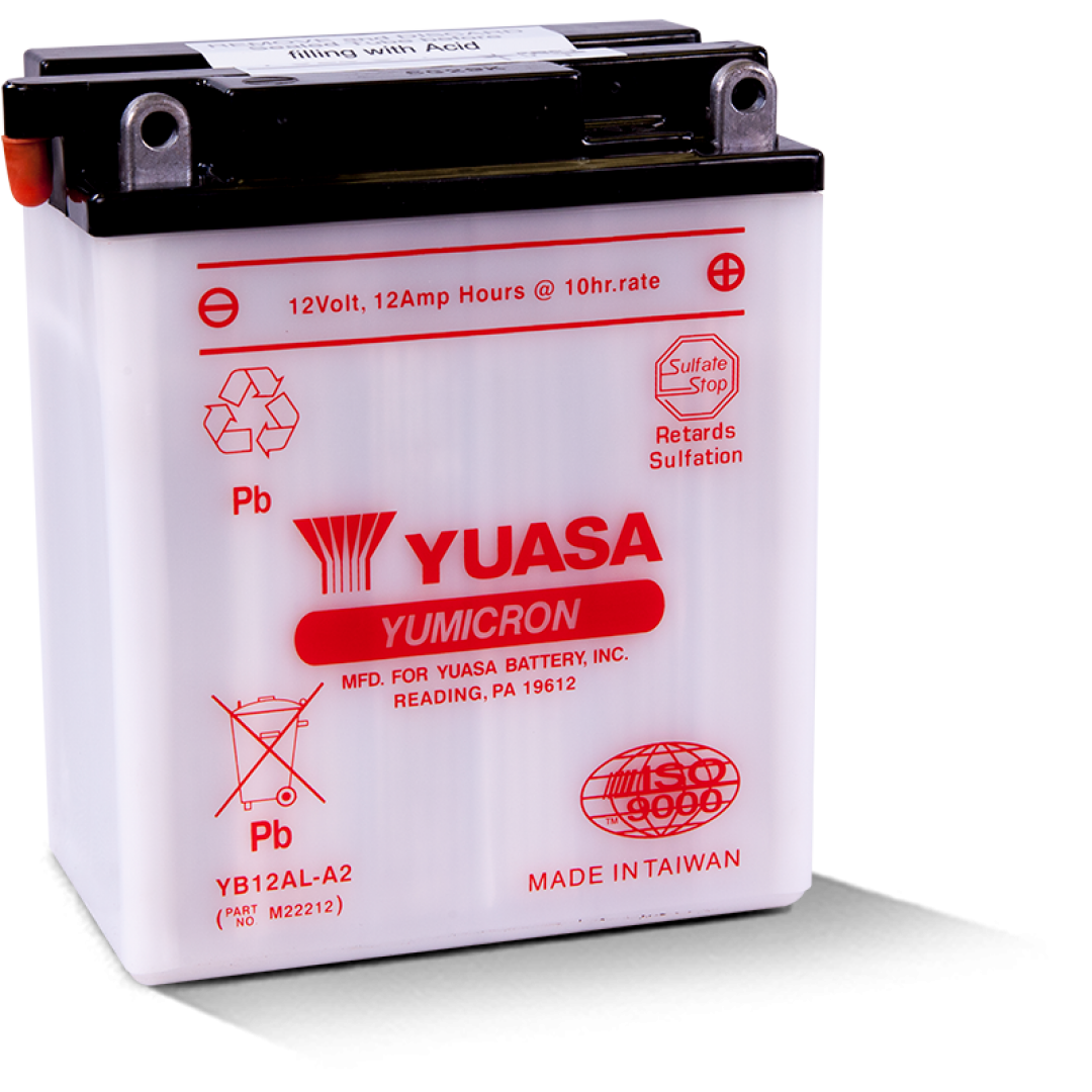 Yuasa YB12AL-A2 12V12 AH Motosiklet Aküsü