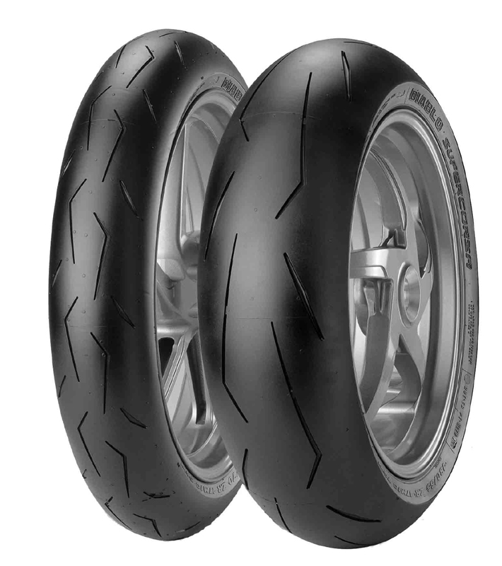 Pirelli Set 120/70ZR17 SC1 ve 190/55ZR17 SC1 SC V3 Diablo SuperCorsa Ön Arka Takım