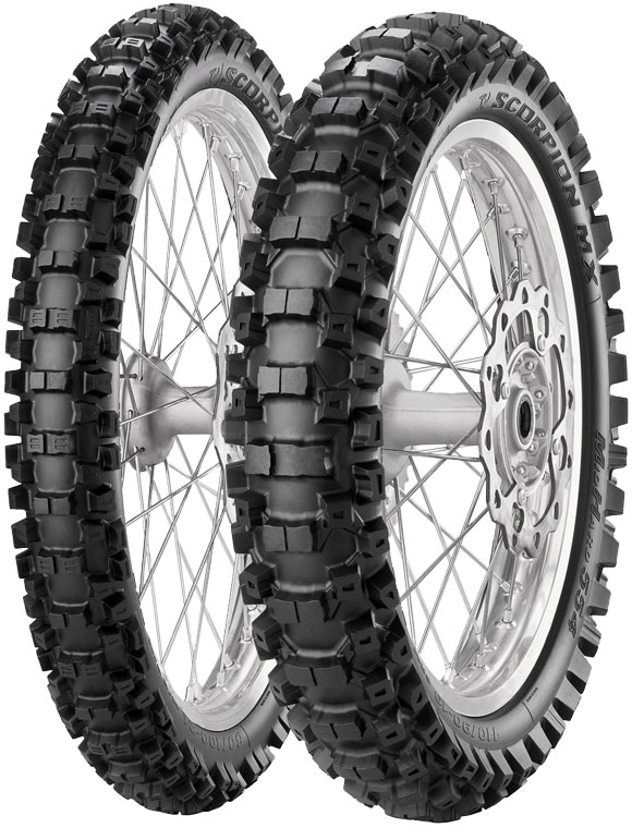 Pirelli 110/90-19 62M Scorpion MX Hard 486 Cross Lastiği