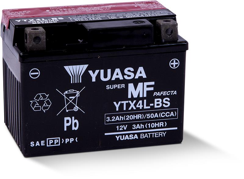 KTM 250 SX-F/EXC/EXC-F (2013-2018) Yuasa YTX4L-BS 12V3,2 AH