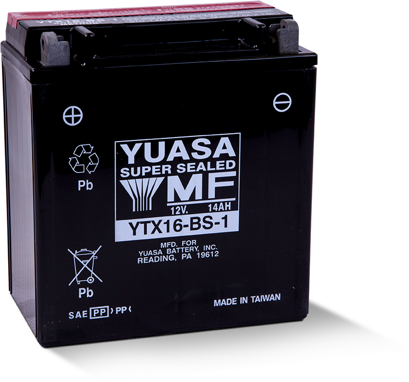 Yuasa YTX16-BS-1 12V14 AH Bakımsız Motosiklet ve ATV Aküsü