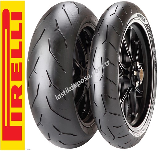 Pirelli Set 120/70ZR17 180/55ZR17 Diablo Rosso Corsa Ön Arka Takım
