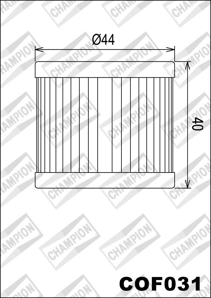 Champion COF031 Yağ Filtresi SUZUKİ bazı modelleri COF031