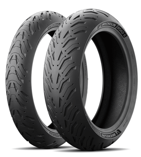 Michelin Set 120/70ZR19 ve 170/60ZR17 Road6 XST Evo Ön Arka Takım Lastik ( 2023)