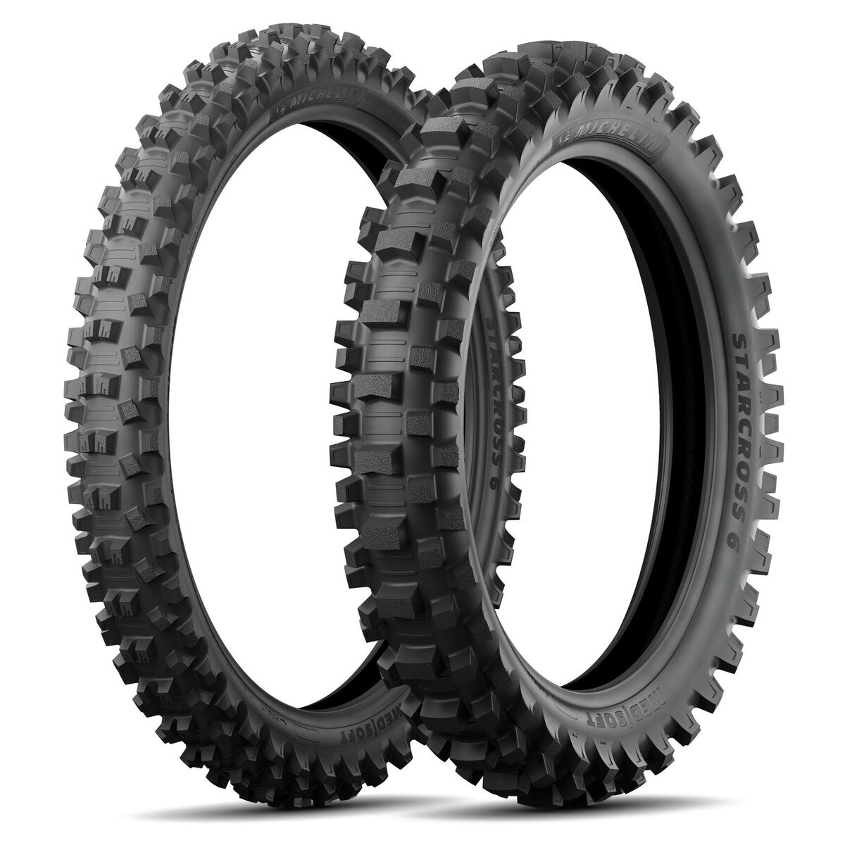 Michelin Set 80/100-21 ve 120/90-18  StarCross 6 MEDİUM SOFT Ön Arka Takım