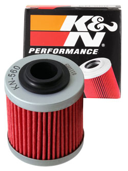 K&N KN-560 Yağ Filtresi CAN-AM DS450 EFI X XC 4