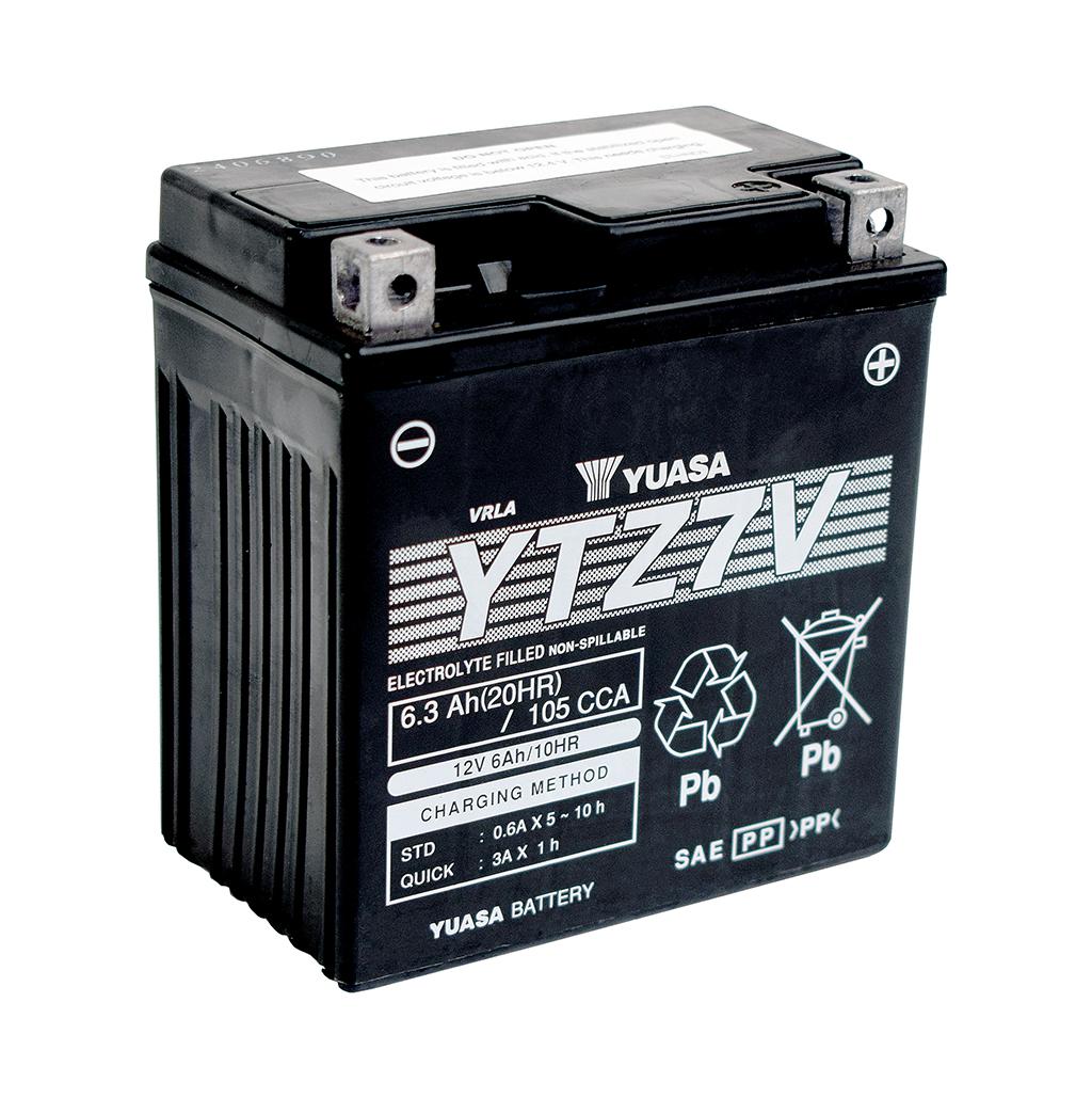 Yuasa YTZ7V 12V6AH Bakımsız Motosiklet Aküsü