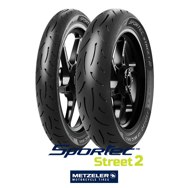 Metzeler Set 110/70-17 ve 140/70-17 Sportec Street 2 Ön Arka Takım