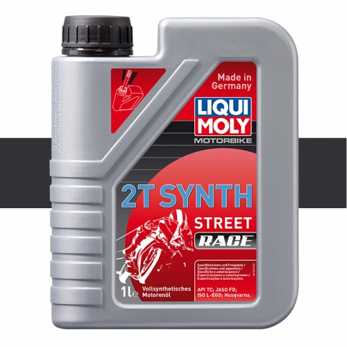 Liqui Moly Motosiklet Motor Yağı 2T %100 Sentetik Street Race 1L