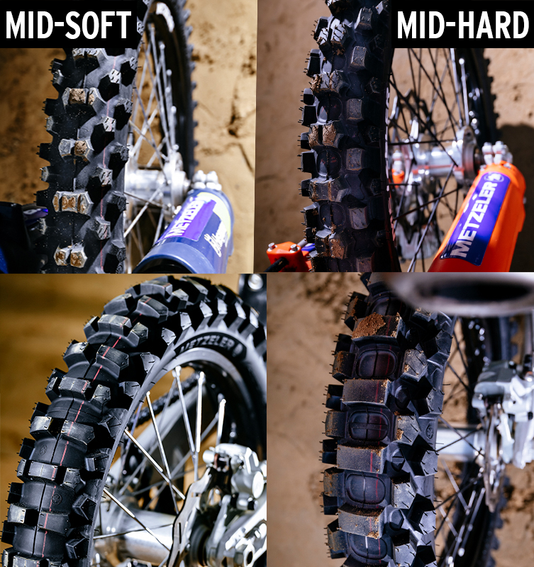 Metzeler 80/100-21 MC360 Mid Soft 51M Ön Cross Lastik