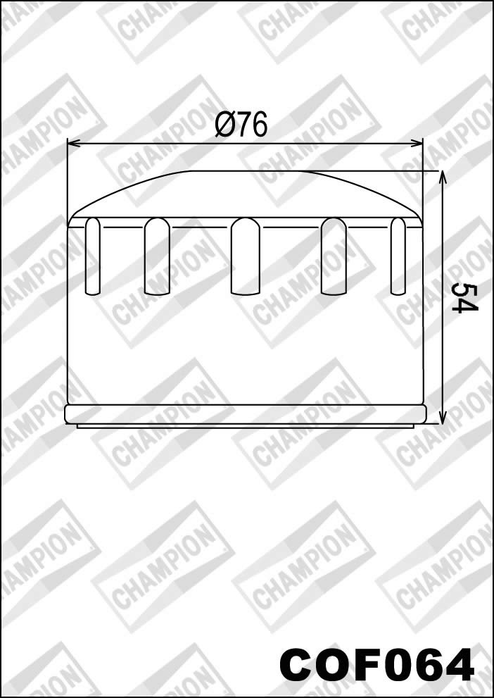 Champion COF064 Yağ Filtresi BMW bazı modelleri COF064