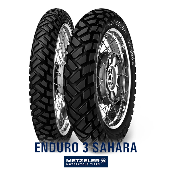 Metzeler Set 90/90-21 ve 120/90-17 Enduro3 Sahara Ön Arka Takım