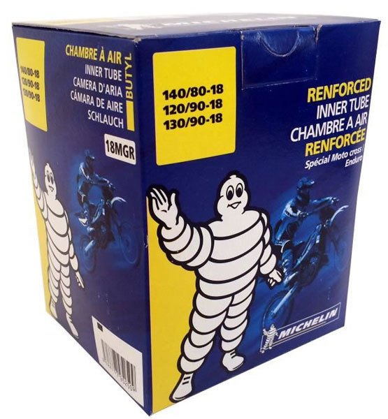 Michelin Airstop 18MGR 120/80-18 İç Lastik Innner Tube Valve