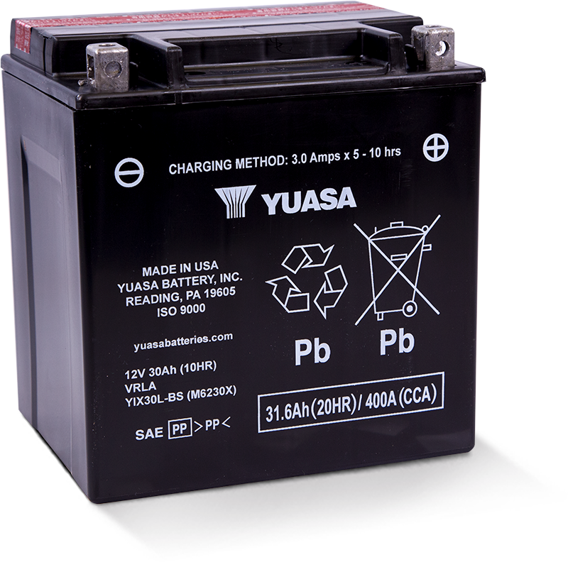Yuasa YIX30L-BS 12V30 AH Bakımsız Motosiklet ve ATV Aküsü