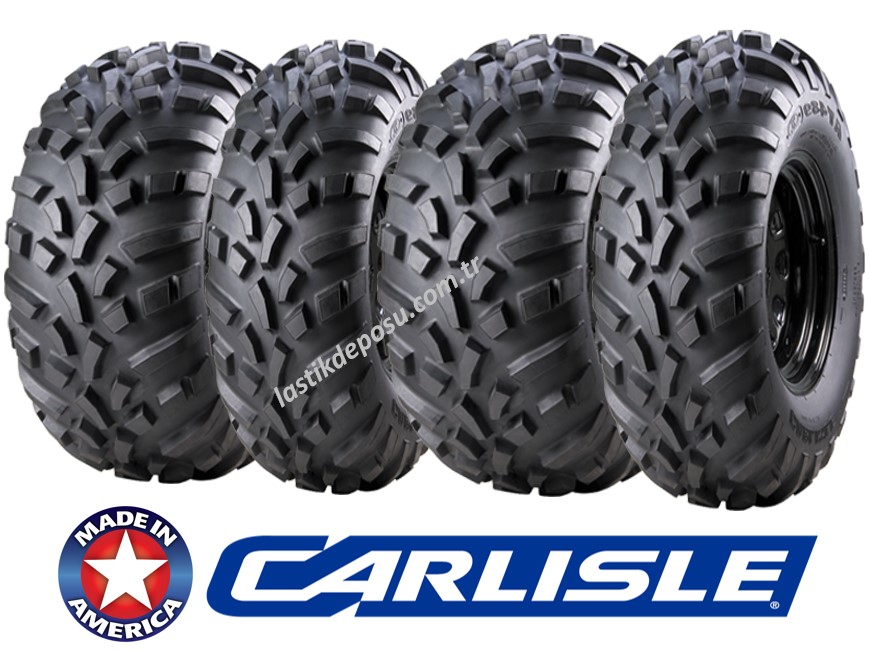 Carlisle Set 26x9-12 ve 26X11-12 AT489 ATV UTV Lastik Ön-Arka USA