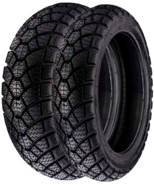 Yamaha CW 50 RS Anlas Set 120/90-10 130/90-10 SC500 Winter Grip-2 Motosiklet Kış Lastiği