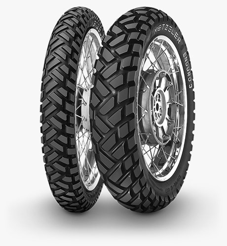 Metzeler Set 90/90-21 ve 130/80-17 Enduro3 Sahara Ön Arka Takım