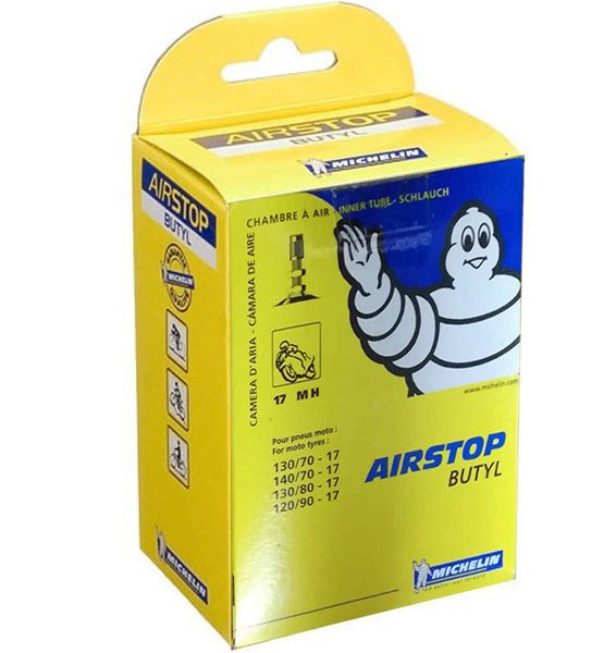 Michelin Airstop 17MH 130/80-17 İç Lastik Innner Tube Valve