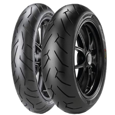 Pirelli Set 120/60ZR17 ve 160/60ZR17 Diablo Rosso II Ön Arka Takım Lastik