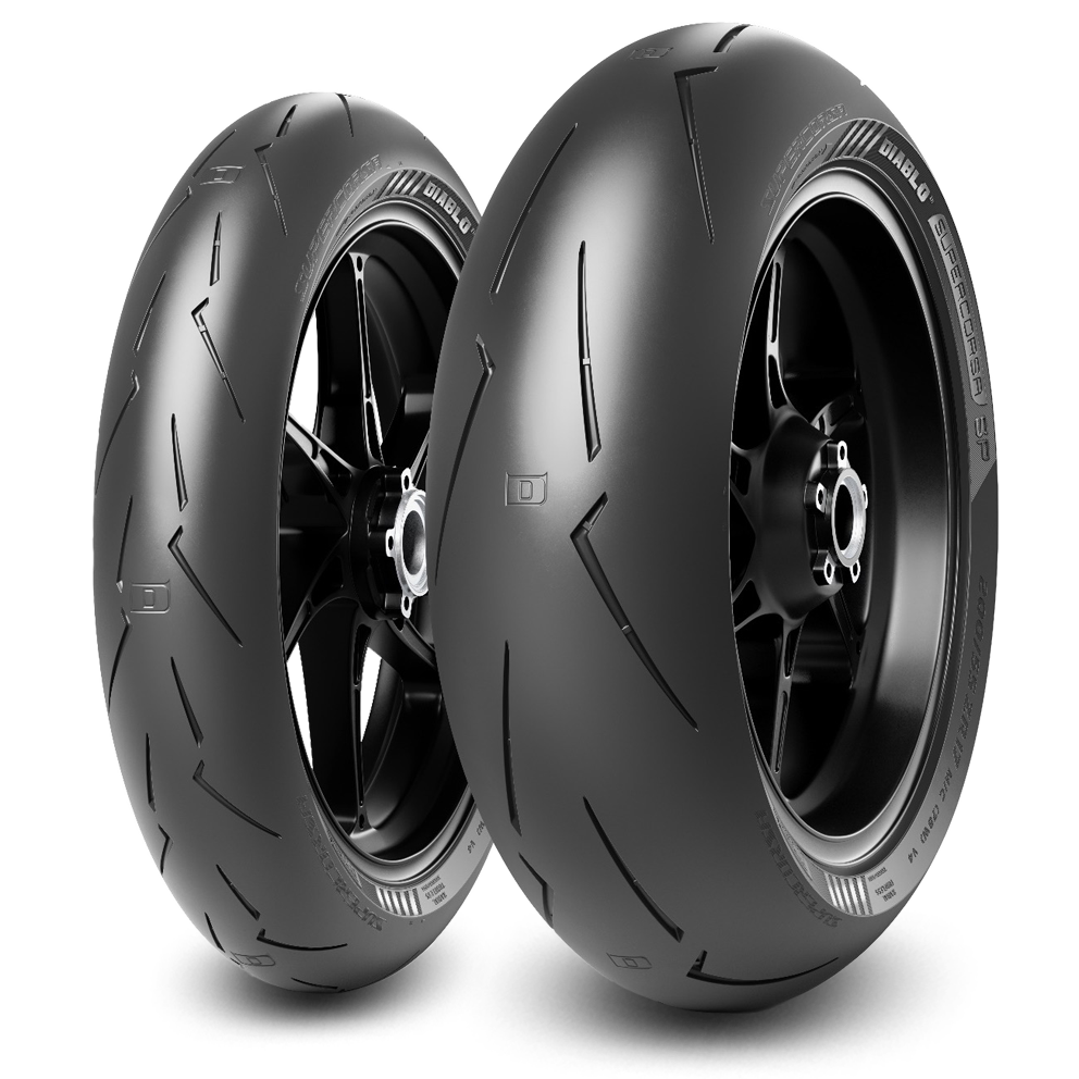 Pirelli Set 110/70ZR17 ve 150/60ZR17 Diablo Supercorsa SP V4 Ön Arka Takım