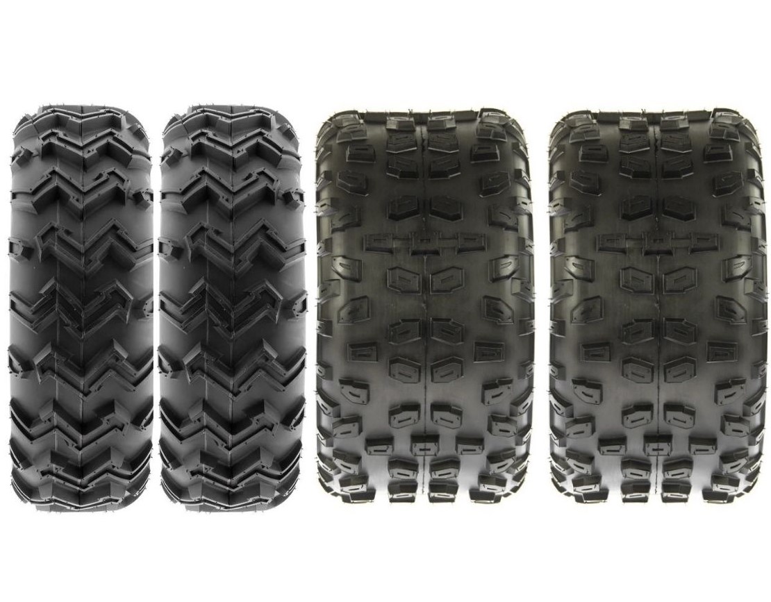SunF Set 21x7-10 ve 20X11-9 A001-A035 6 Kat Atv Lastik Ön-Arka