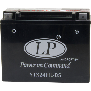LP Motosiklet Aküsü YTX24HL-BS 12V24AH Bakımsız AGM