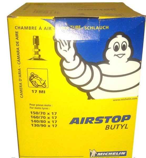 Michelin Airstop 17MI 130/90-17 İç Lastik Innner Tube Valve