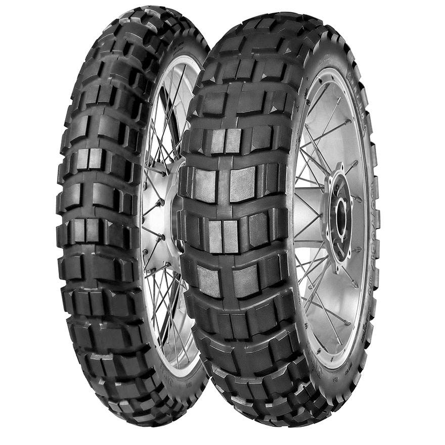 Anlas Set 110/80B19 ve 140/80B17 69R Capra-X Enduro Ön Arka Takım Lastik