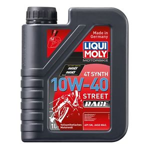 Liqui Moly 10W-40 Race 4T %100 Sentetik Yarış ve Performans Yağı 1L