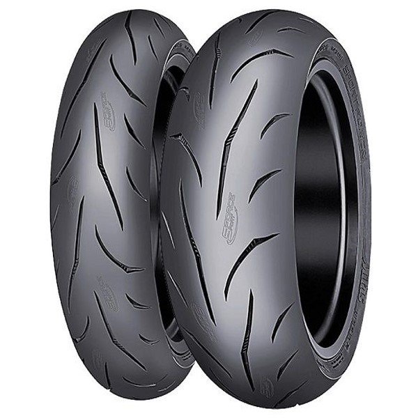 Mitas Set 120/70ZR17 ve 200/55ZR17 Sport Force Plus Evolution Ön Arka Takım