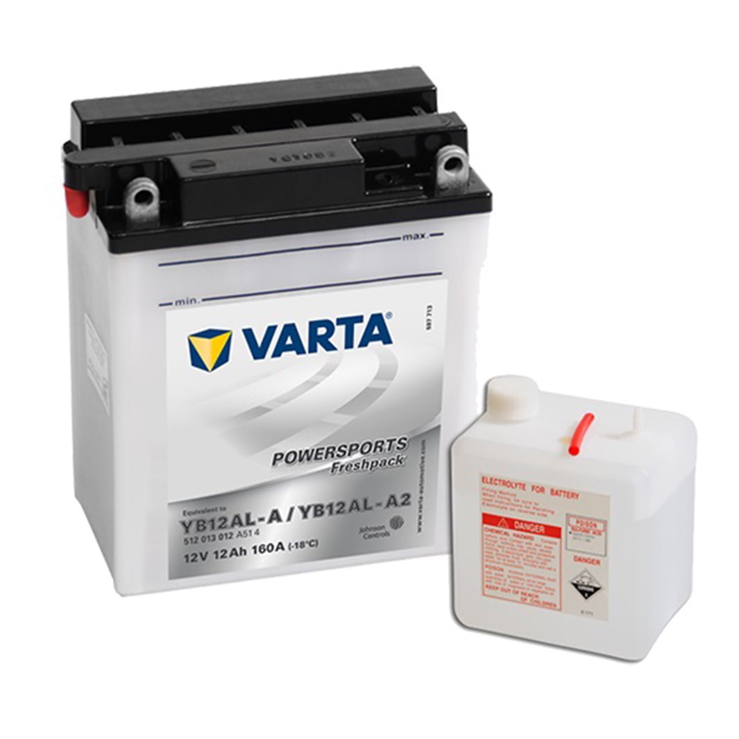 Varta YB12AL-A2 12V12 AH Motosiklet Aküsü Varta YB12AL-A2 12V12 AH Motosiklet Aküsü